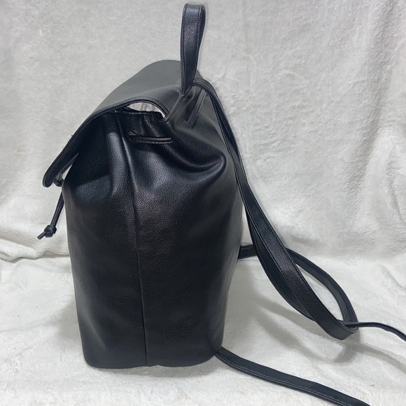 Victoria’s Secret | Black Faux Leather Backpack main image 5